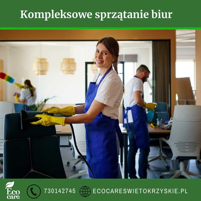 Sprzątanie mieszkań, biur i po remontach – Kielce i okolice