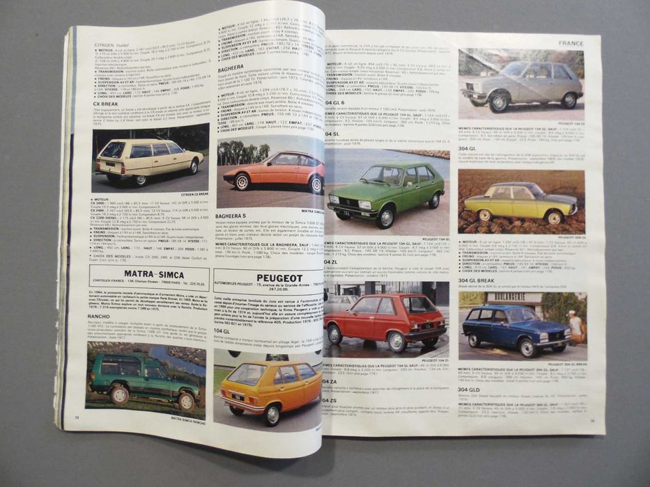Revista L'Auto-Journal Salon 1977