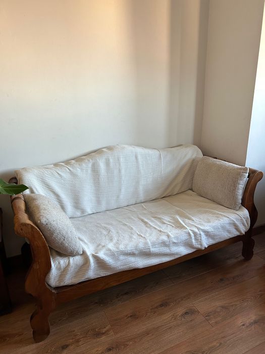 Sofás madeira maciça