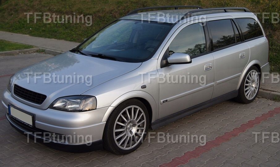 spoiler dokładka przód astra 2 g tfb tuning