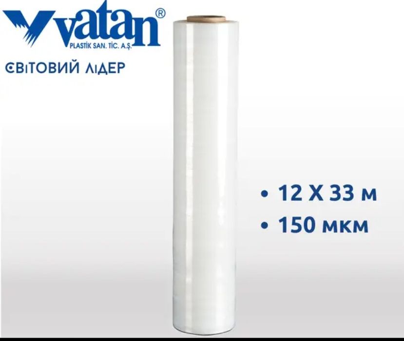 Плівка для теплиць Vatan 12*33м 150мікрон