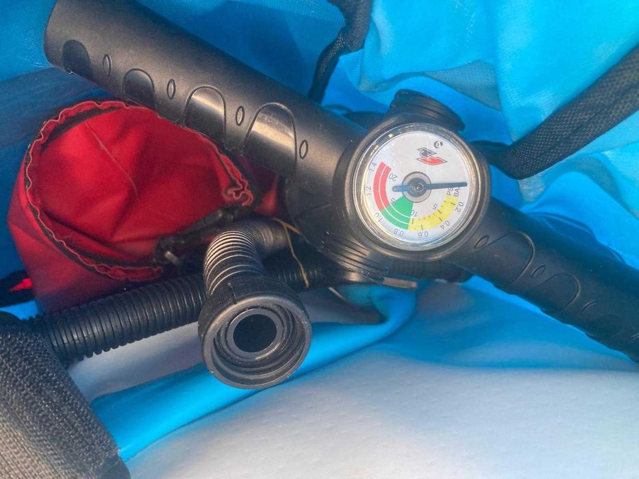 Prancha Paddle SUP F2 insuflável + 2 remos +  colete salva-vidas