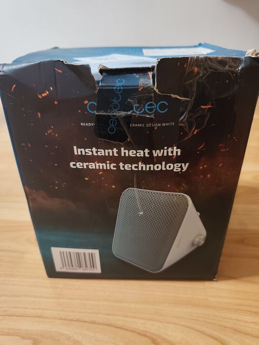 Aquecedor cerâmico portátil cecotec