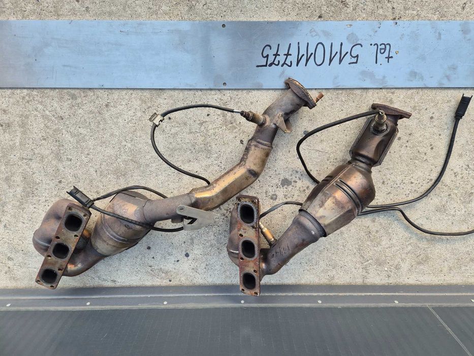 Katalizatory BMW e46 m54b22 kolektory wydechowe