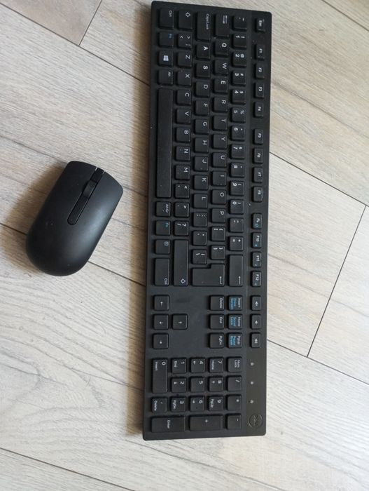 Klawiatura i mysz do komputera zestaw bezprzewodowy