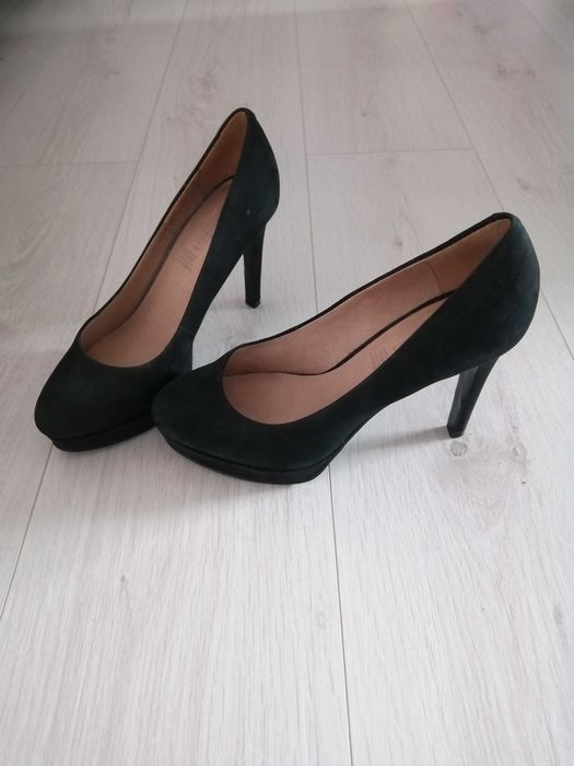 Buty na obcasie szpilki czułenka na platformie 5th Avenue rozmiar 38