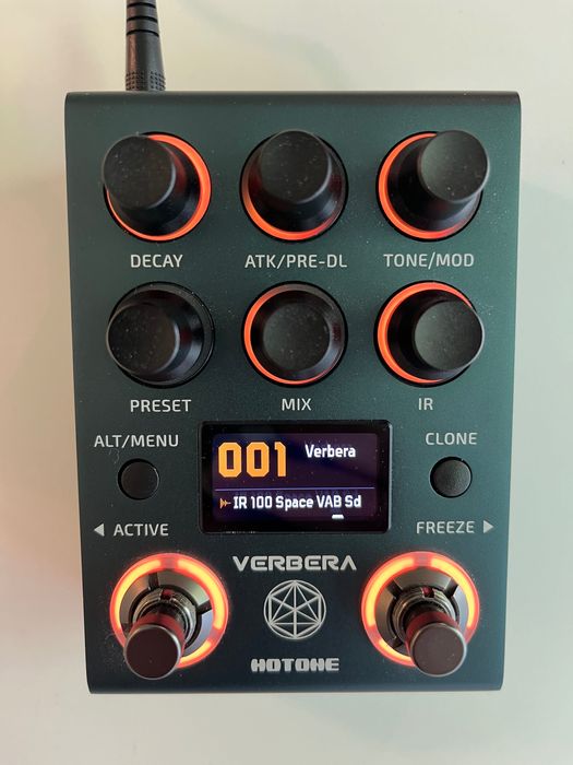 Pedal de reverberação Hotone NC-200 Verbera