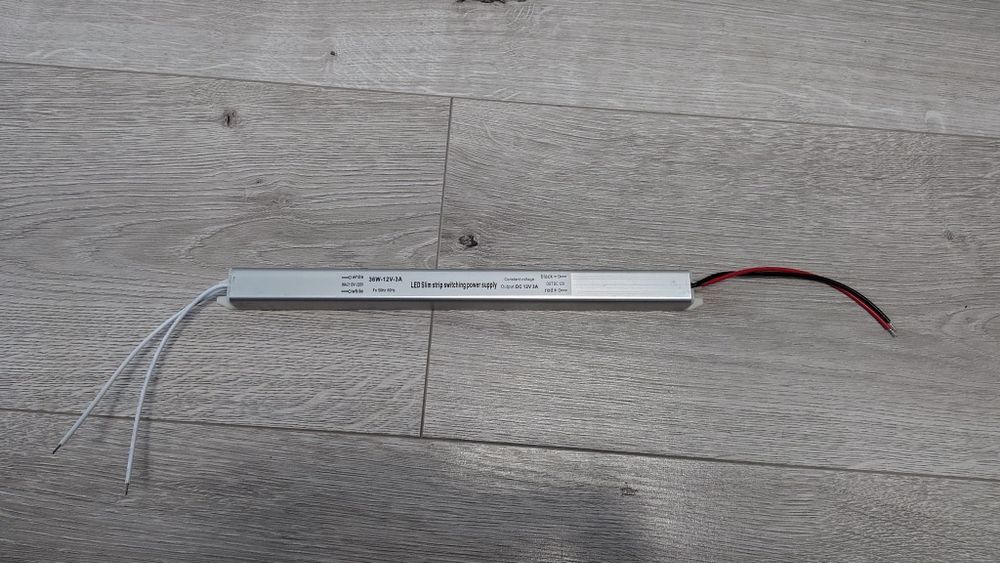 Блок живлення, трансформатор для лед зеркала 12 в, 36w