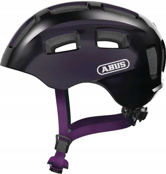Kask rowerowy Abus Youn-I 2.0 LED Black Violet M 52-57cm