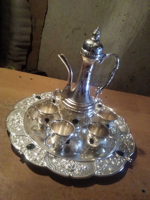 Сервиз кофейный мельхиор