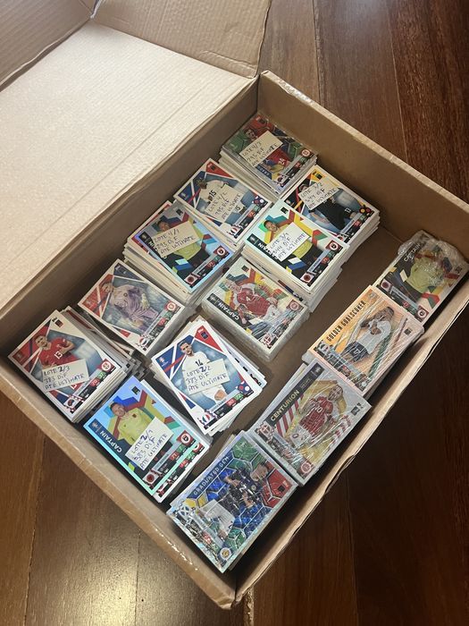 cartas da coleção UEFA Euro 2024 Match Attax da Topps