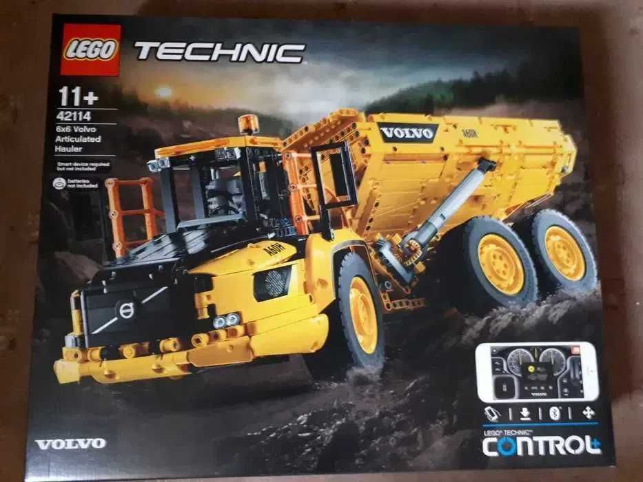 Lego Technic 42114 Wozidło Volvo 6x6 i 42110 Land Rover PUSTE KARTONY
