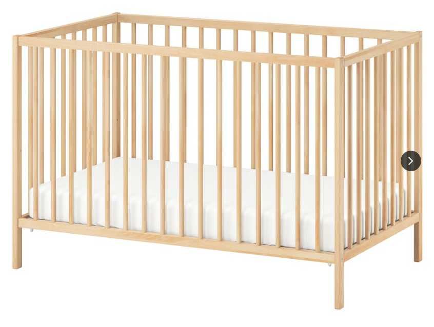 Cama IKEA GULLIVER 60x120 – Evolutiva (Grade Removível) + Colchão