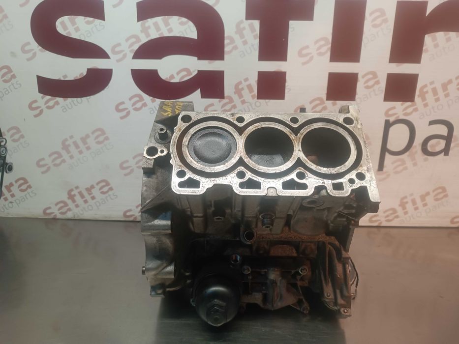 Bloco do motor armado com cambota e pistons Smart Fortwo 0.6i A1600100505