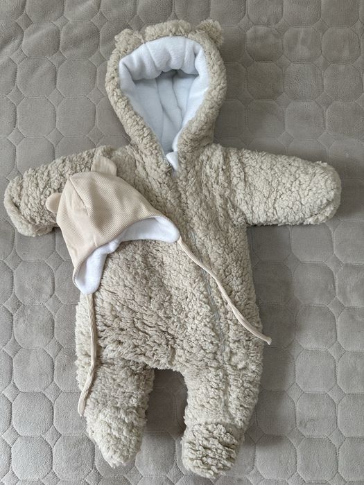 Зимовий комбінезон Тедді для новонародженого