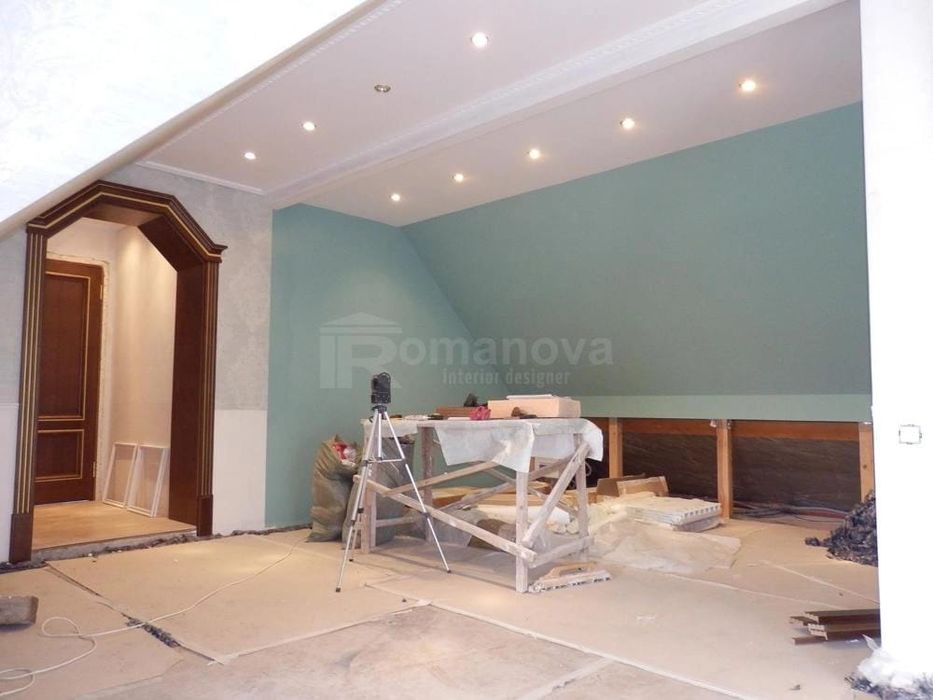 Поклейка обоев шпатлевка стен