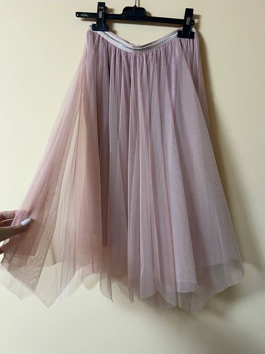 Спідниця з люрексом і фатином