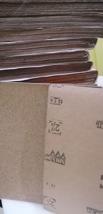LIXA 50 folhas=6 EUROS - pª madeira-metal-vidro-Artesanato-vários grãos