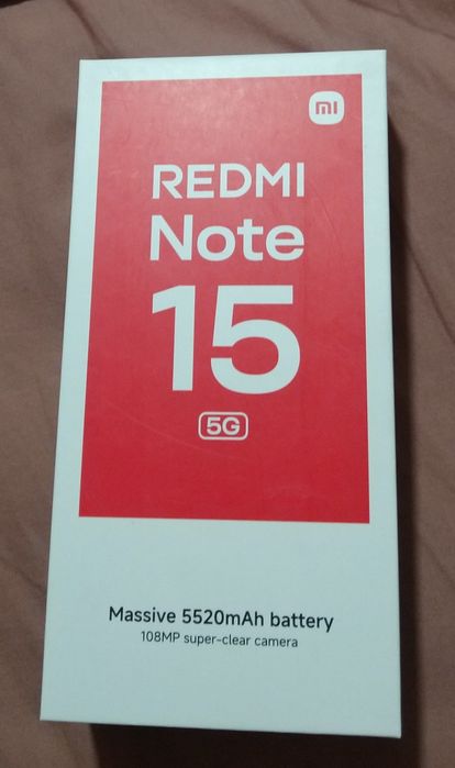 Xiaomi Readmi Note 15 - Caixa Lacrada