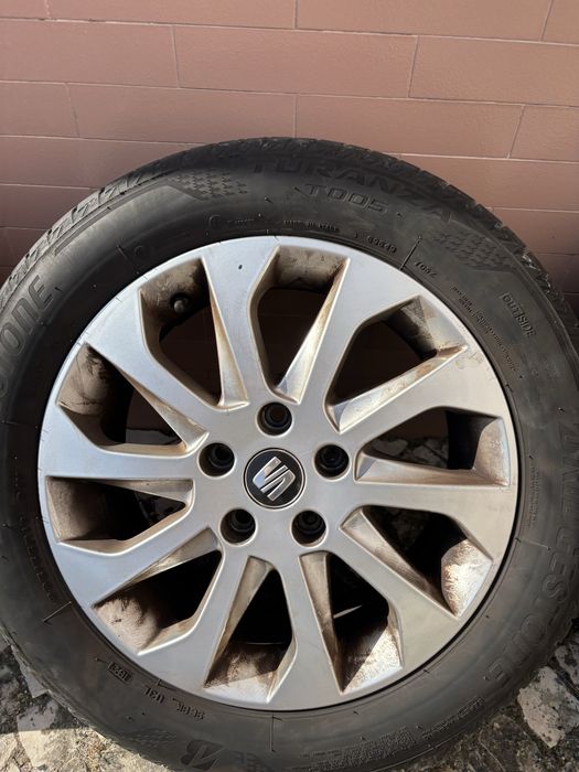 Jantes Seat 16” 5x112 ET46 + Pneus Bridgestone T005 205/55 R16