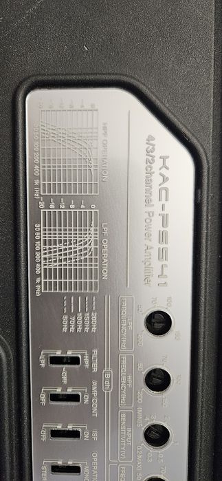 Kenwood KAC-PS541 performance standard wzmacniacz 4 kanały
