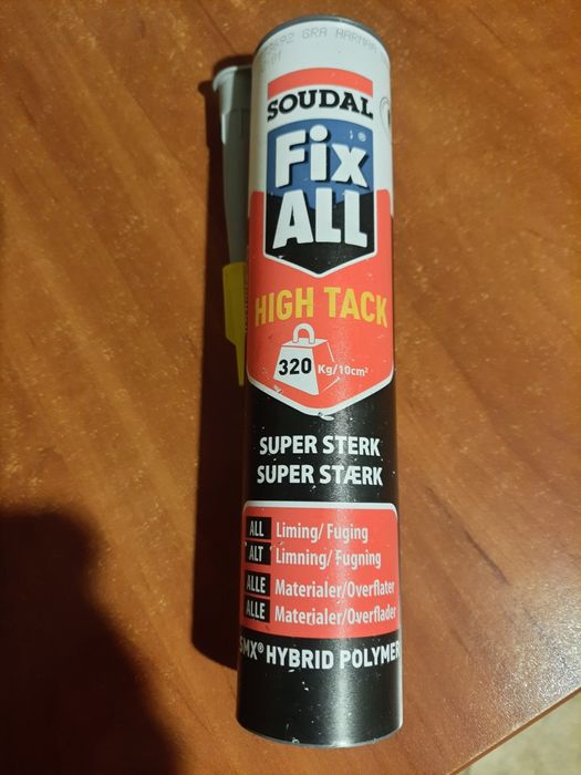 Klej montażowy,uszczelniacz ekstramocny,FixAll-Soudal