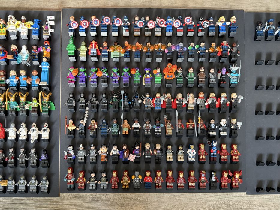 LEGO Marvel – kolekcja 359 minifigurek + ramki