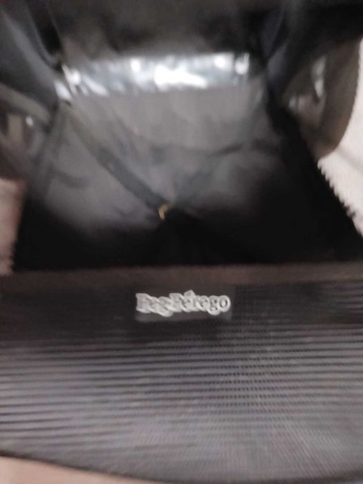 Carinho de bebé de cor azul com babycoque  e cadeirinh
