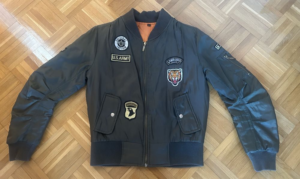 Bomberki khaki new yorker