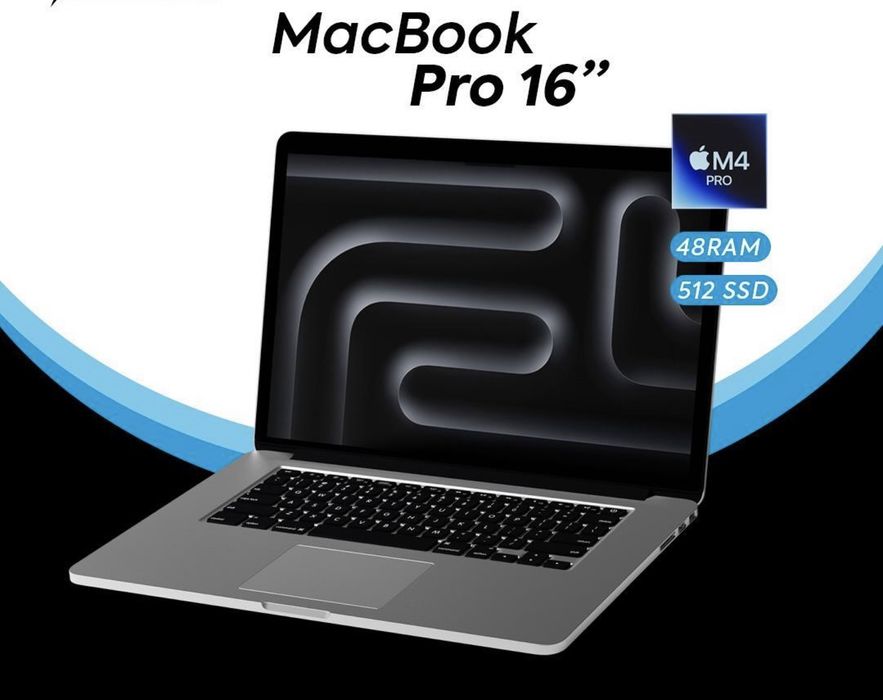 MacBook PRO 16” M4 PRO 48GB/512GB | 48GB/1TB | 64GB/1-2TB