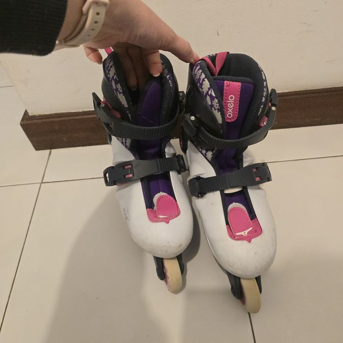 Patins Oxelo (Decathlon)  tamanho ajustável 32-34