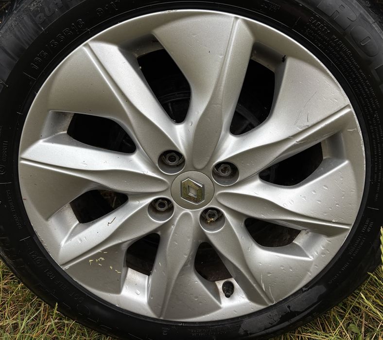 Felgi Aluminiowe 16” 4x100 Renult Zoe clio captur dacia