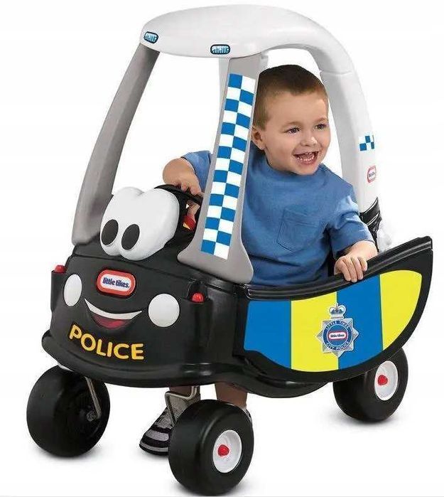 Jeździk Little Tikes Patrol Policji Samochód Radiowóz koła 360 stopni