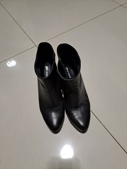 Botki Gino Rossi , skóra,  rozmiar 38