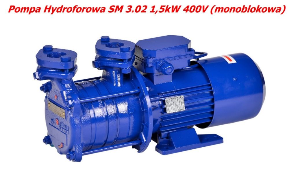 Pompa hydroforowa samozasysająca SM 3.02 1,5kW 400V (monoblokowa)