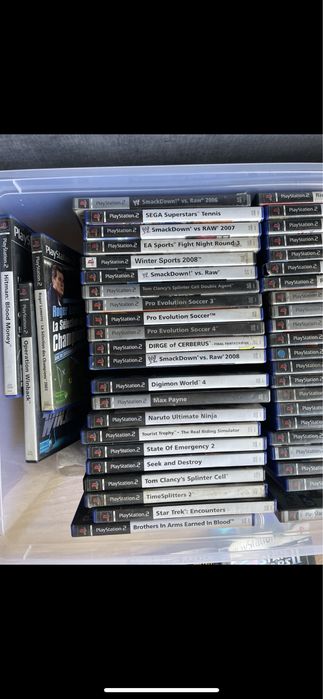 Sprzedam gry na konsole playstation 2 ps2