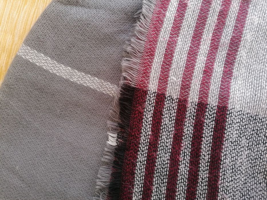 cachecol grande com várias cores