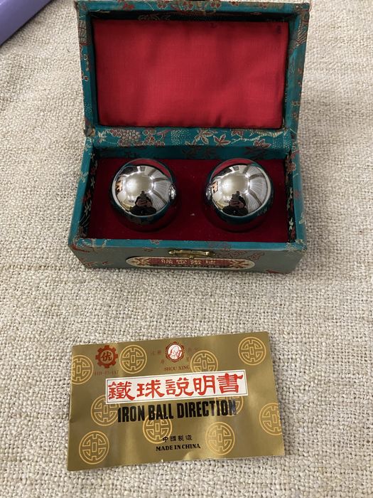 Массажные музыкальные китайские шары Shouxing Baoding 1985 г