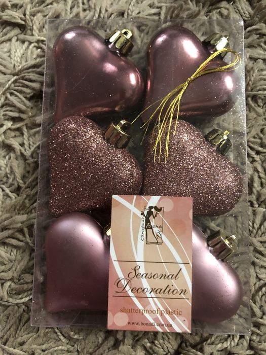 Новорічні іграшки, кулі, ялинкові прикраси, новогодний декор