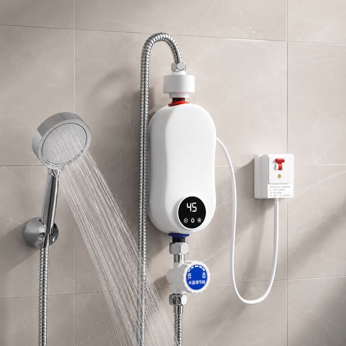 Проточный водонагреватель с душем Electric water heater RYK-007/212