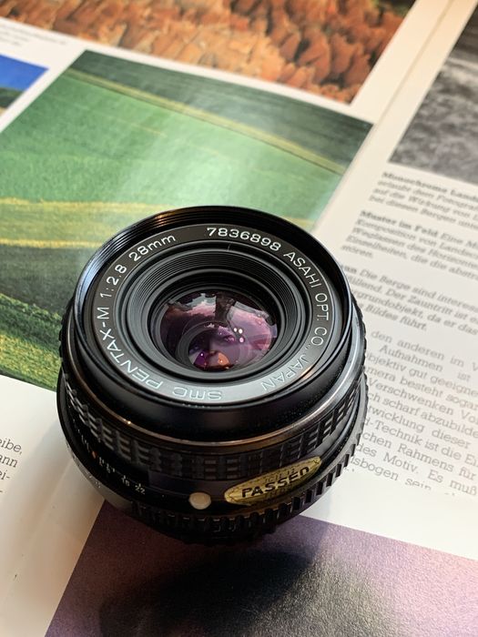 SMC Pentax-M 28mm, 35mm, 40mm та інші