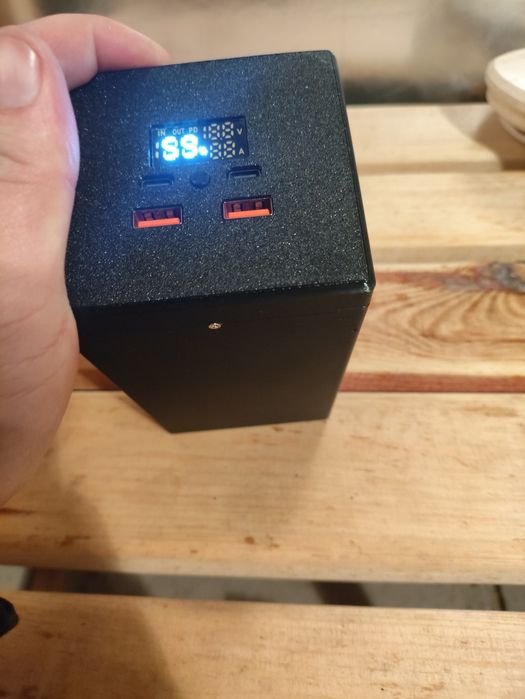 Павербанк 65/100 ват мощный 72000 мАч павербанк питание для ноутбука