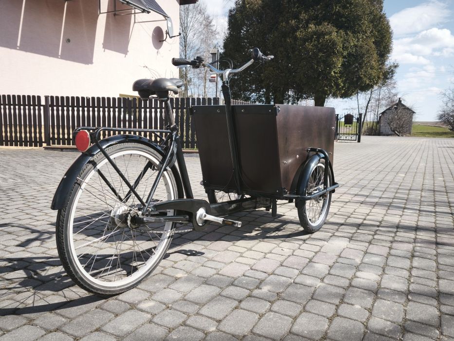 Rower cargo, riksza Zawadka • OLX.pl