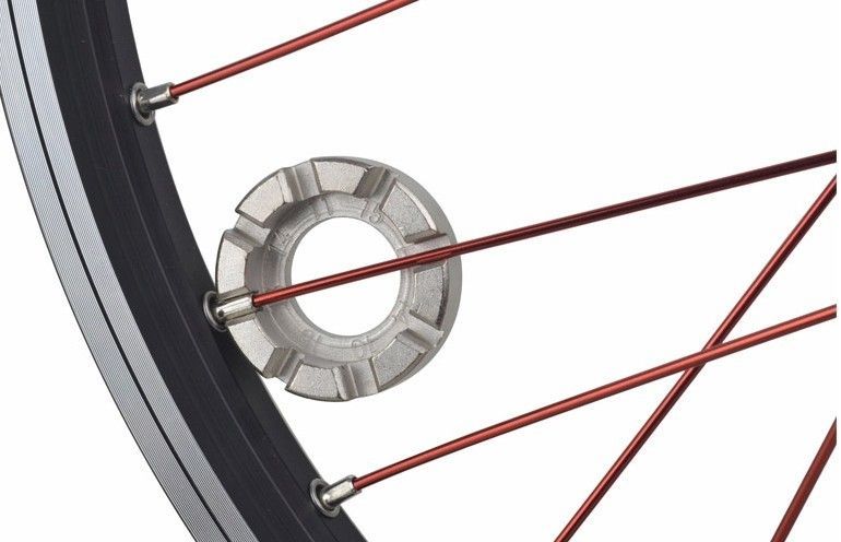Chave para raios bicicleta, mota, ferramenta de ajuste.