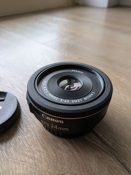 Kit Canon 200D com lente 18-55mm + Lentes 24mm f2.8 e 50mm F1.8