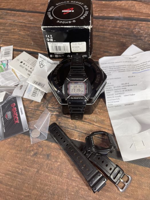 Zegarek casio G-SHOCK  GW-M5610 uzywany solar panel