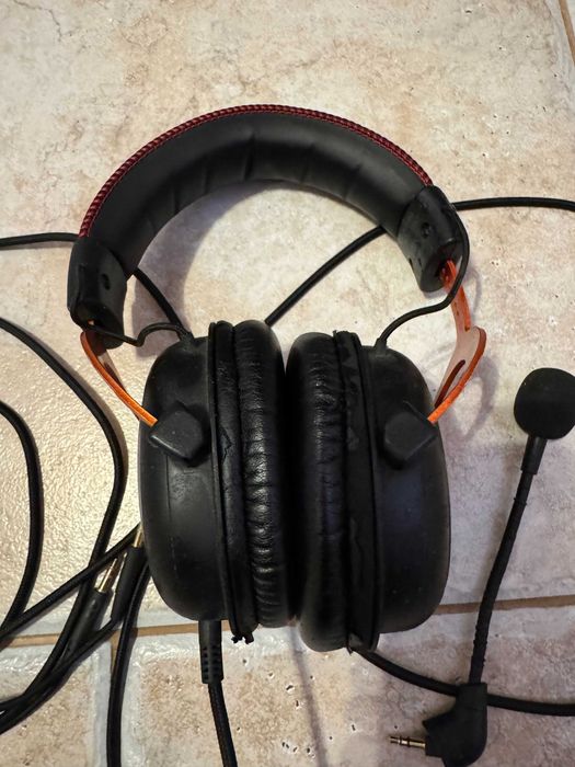 HyperX Cloud II – zestaw słuchawkowy do gier (czarno-czerwony)