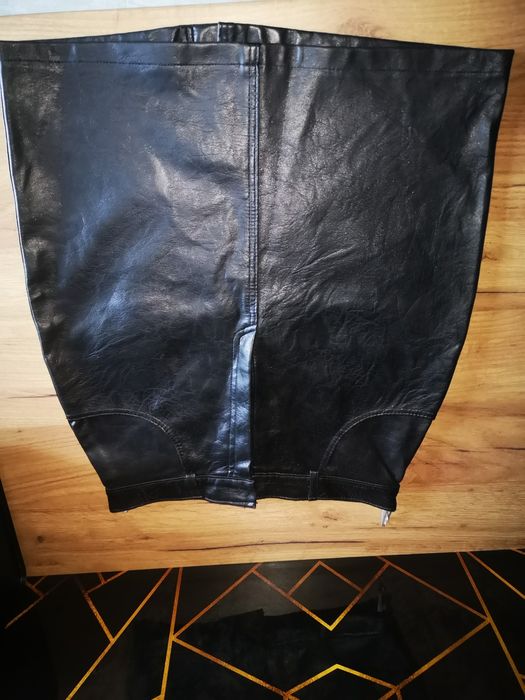 Spódnica damska skórzana