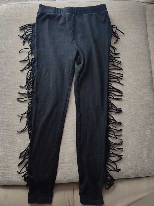 Spodnie z frendzelkami