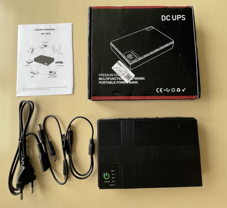 UPS, Mini- ДБЖ 24W, 36W, 18W для роутера, 13200mAh - безперебійник